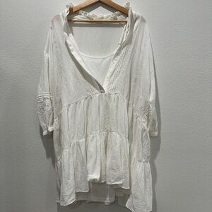 All:row White Bohemian dress